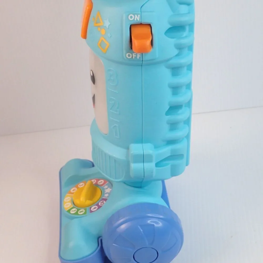 Fisher-Price Toddler Toy Laugh & Learn Light-Up Learning Vacuum